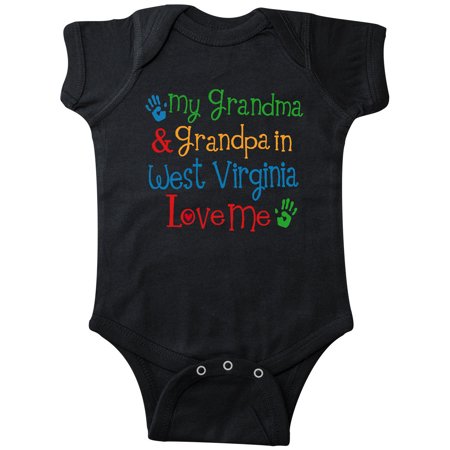 

Inktastic West Virginia Grandma Loves Me Gift Baby Boy or Baby Girl Bodysuit