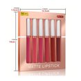 thumbnail image 3 of Lip Balm glossier lip balm 2.5ml Six Piece Women's Dyed Long Lasting Waterproof Lipstick Set Moisturizes Lips(Buy 2 save 10%), 3 of 7