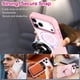 thumbnail image 4 of Funda Casehas para iPhone 17 Pro 6.3" con soporte magnético rosa, 4 of 8