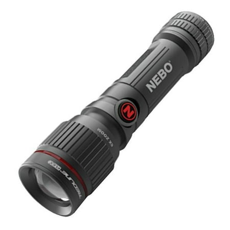 - Nebo - 450 Lumens Aluminum LED Flashlight (14500 Rechargeable Battery Included)