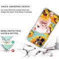 thumbnail image 3 of Sunflower Pig Case for iPhone 12 Pro,Aesthetic Art Design Pattern Soft Full TPU Bumper Cover, 3 of 5