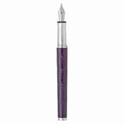 Georg Jensen Bespoke All Purple Alligator Fountain Pen