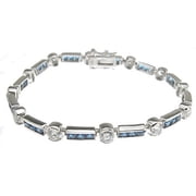 925 Sterling Silver Tennis Bracelets for Women, Great Gift For Girlfriend