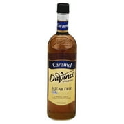 Da Vinci Sugar Free Syrup, Caramel, 750 mL (Glass)