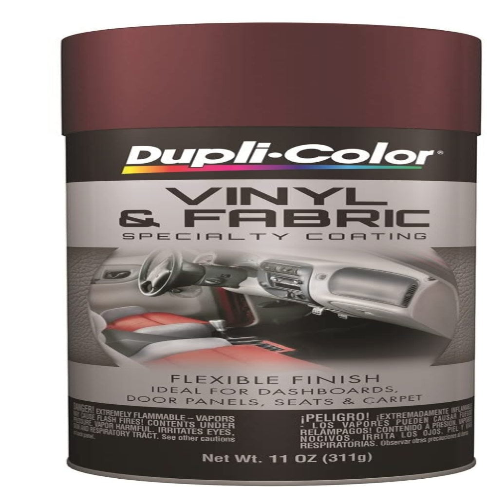 DupliColor Vinyl And Fabric Coating Burgundy 11 Oz. Aerosol Lot of 6