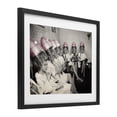 thumbnail image 3 of Stupell Industries Vintage Pink Hair Dryers Black Framed Print Under Glass design by Sophie 6, 13 x 16, 3 of 10