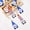 B-2B, variant on karymi Set of 12 Red White Blue Wooden Gnomes Hanging Ornaments 5.5x5.5 Inch with Ropes Stars Striped Design for 4th of July Independence Day Tree Garland Decor Fourth of July Accessories