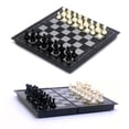 thumbnail image 3 of SUNSIOM Portable Magnetic Chess Set Mini Portable Folding Chess Board, 3 of 6