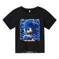 thumbnail image 4 of Camiseta de Sonic para niños, camisetas con estampado para niños, camiseta de algodón Harajuku para niños, camiseta de manga corta de verano para niñas, camisetas de dibujos animados para bebés, 4 of 5