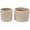 thumbnail image 3 of Set de 2 maceteros de cerámica 10 y 12 cm con Drenaje blanco Elly Decor ED-MCDSET02, 3 of 5