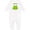 AA-White, variant on Inktastic Kisses? Cute Frog Baby Romper Coveralls