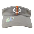 thumbnail image 3 of Phi Tee Golf Men's Hook and Loop Adjustable Golf Visor, Gray, 3 of 3