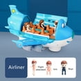 thumbnail image 1 of Avión de juguete eléctrico Universal para niños y niñas, modelo de avión con luces musicales, rotación de 360 grados, regalo de cumpleaños y Navidad, 1 of 4