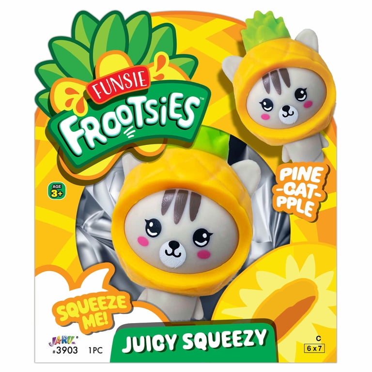 JA-RU Funsie Frootsies Juicy Squeezy Fruit Animal Hybrid Toy Set