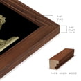 thumbnail image 2 of Garden Antiquities III -Framed Print w/glass-Chestnut, 2 of 7