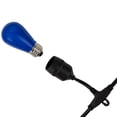 thumbnail image 4 of Pack of 25 Opaque LED S14 Blue Christmas Replacement Bulbs, 4 of 6