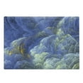 thumbnail image 1 of Fractal Cutting Board, Trippy Fantasy Shapes with Blurry Effects Mystic Plasma Pattern, Decorative Tempered Glass Cutting and Serving Board, Large Size, Blue Pale Yellow, by Ambesonne, 1 of 1