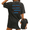 1-Black, variant on UNISHE Women's Christian Worship Graphic Vintage Washed Short Sleeve Shirt Relaxed Fit Colorful Top