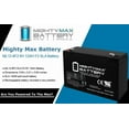 thumbnail image 3 of 6V 12AH F2 Battery Replacement for Caterpillar 589, 350, 578, 3 of 7