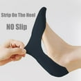 thumbnail image 3 of 6 Pair Ultra Low Cut Invisible Womens No Show Socks With Padding For Flats Loafer, Size 5-10, 3 of 7