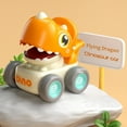 thumbnail image 3 of CWCWFHZH Dinosaur Car Baby Scooter Children Toy Car Model Attract Baby Attention Children Happiness Novelty Funny Toy, 3 of 3