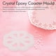 thumbnail image 3 of 3 Pcs Coaster Molds for Resin Casting,Silicone Coaster Molds, for Epoxy Resin DIY Square Round Cups, 3 of 5