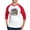 Red/White, variant on CafePress - Spooky & Fun Whimsical Halloween Cartoon - Cotton Baseball Jersey, 3/4 Raglan Sleeve Shirt