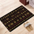 thumbnail image 2 of DouZhe Boho Ethnic Tribal Elements Rugs Doormat, Non-Slip Machine Washable Carpets Floor Door Mat , 36" x 24", 2 of 7
