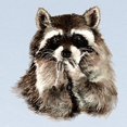 thumbnail image 2 of CafePress - Cute Humorous Watercolor Raccoon Blowing A Kiss Lo - Long Sleeve Infant T-Shirt, 2 of 2