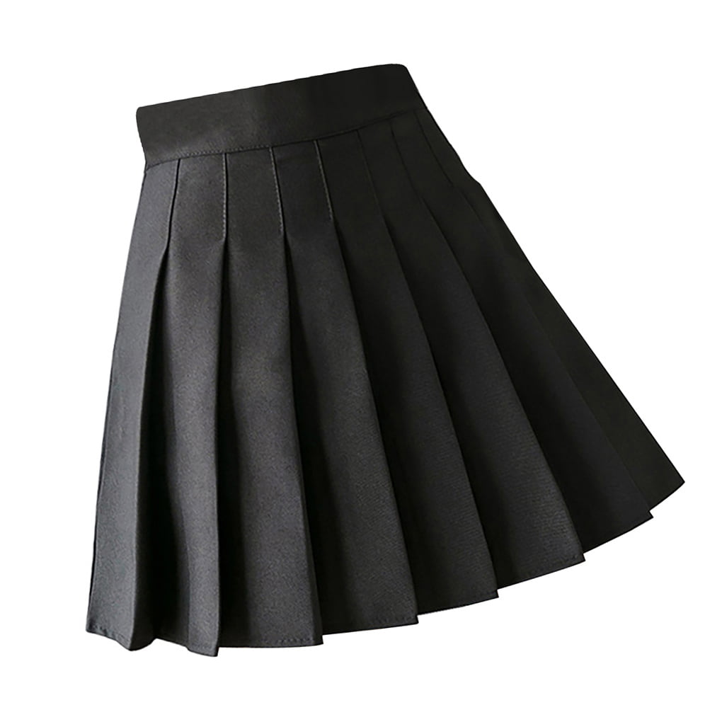 freestylehome Pleated Skirt Mini High Waist Tennis School Girl Mini ...