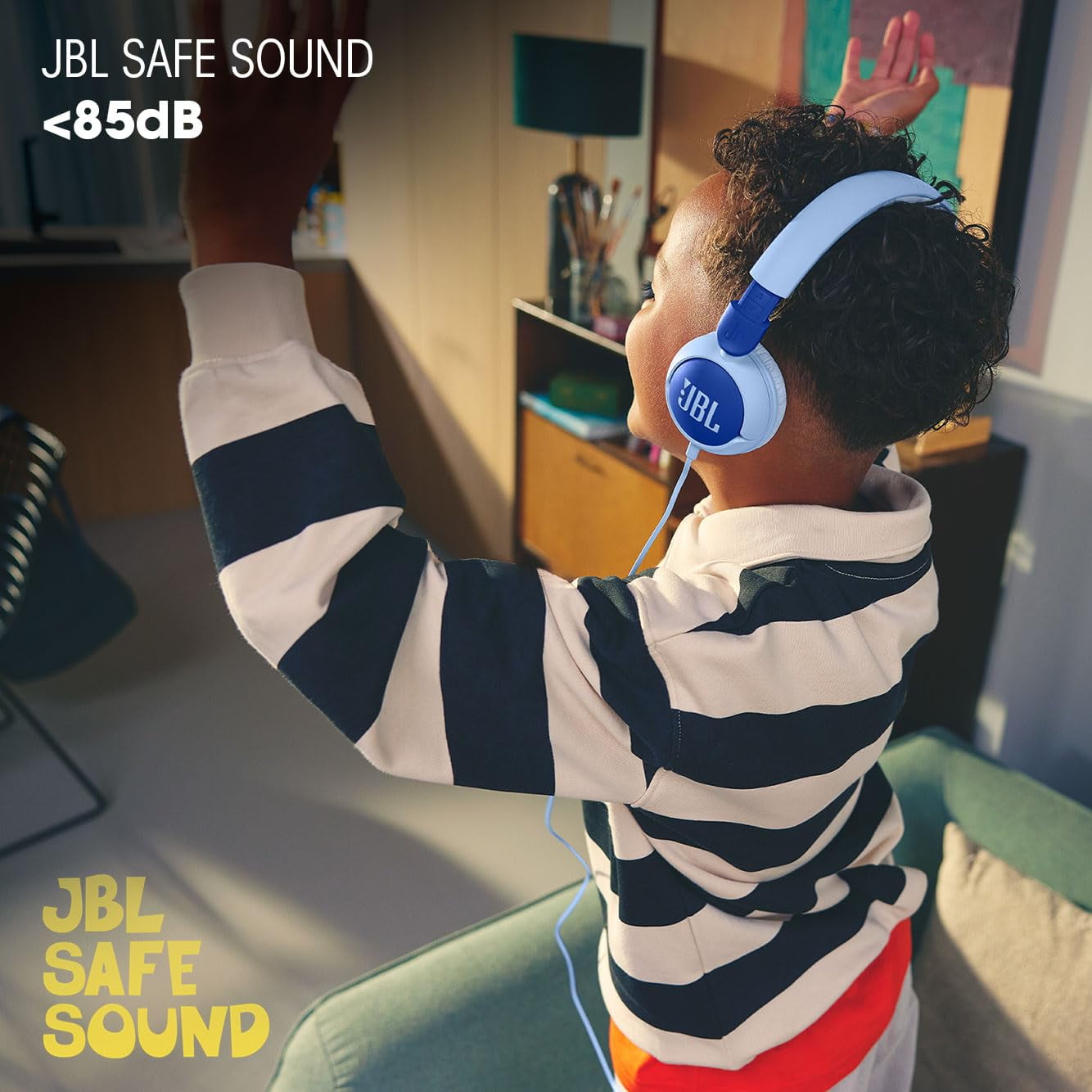 JBL Junior 320 Casque supra-auriculaire filaire pour enfant - Mauve