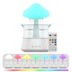 thumbnail image 1 of Humidificador Humidificador De Nube De Lluvia Goteo De Agua Temporizador 5H Difusor De Aceites Esenciales De Aromaterapia Con 7 Luces LED Nocturnas 300 Ml Humidificador, 1 of 6