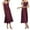 505_Purple, variant on Summer Sleepshirts for Women Women's Nightgown Dress Sleepwear V Neck Negligee Lingerie Long Nightwear Womens Home Essentials Fashion Clothing