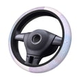 thumbnail image 4 of Disketp Rainbow Unicorn Party Elastic Microfiber Steering Wheel Cover for Truck,SUV,Cars,Universal 15 inch,Anti-Slip, 4 of 8