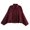 Red, variant on ZOELNIC Women's Faux Suede Bomber Jacket Lapel Zip Up Coat, Fall Motorcycle Streetwear Outerwear, L