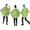 Fluorescent Green, variant on Halloween Cosplay Costume Renaissance Gothic Cosplay Party Costume Dress Outfit for Women Gir'ls Novelty Birthday Gift Halloween Masquerade Birthday Gift Theme Party Roleplay Apparel Clothes