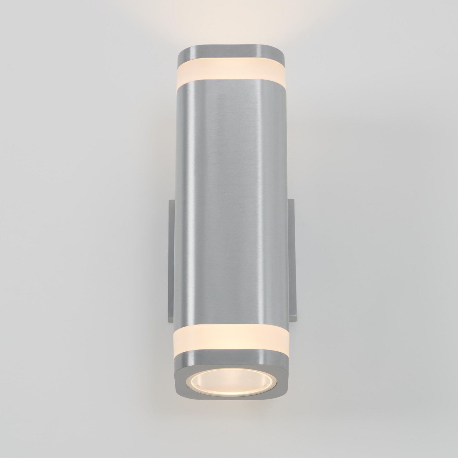 Artika Mettle LED Integrated Wall Light - Silver