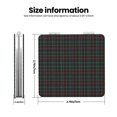 thumbnail image 3 of Kdxio Buffalo Plaid Dark Green Pocket Mirror, 1X/2X Travel Makeup Mirror 2-Sided Folding Small Mirror Portable Double-Sided Magnifying Cosmetic Mirror for Gift-Square, 3 of 9