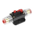 thumbnail image 1 of 12V 50A Coche Estereo Interruptor Fusible Soportes Restablecimiento Circuito Disyuntor Fusible, 1 of 1
