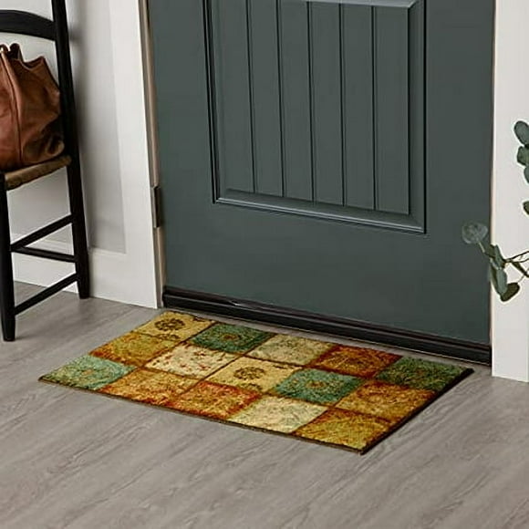 Mohawk Home Free Flow Artifact Panel Patchwork Accent Area Rug, 18"x210", Multi