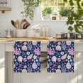 thumbnail image 4 of Beach Coastal Kitchen Towels Set of 2, Summer Nautical Shell Starfish Coral Blue Absorbent Dish Towels for Kitchen, Microfiber Hand Towel, Quick Drying Tea Towel for Cleaning Decorative Dishcloths, 4 of 7