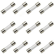 (12 Pack) GMA 8 Amp 125 Volt Fast-Blow Fuses 0.2x0.78inch/5x20mm Used in-Plugs for String Lights and More (12, 8 AMP)