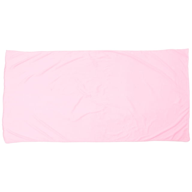 Toallas de microfibra suave Toalla de baño de secado rápido grande para spa Playa Natación Camping 70x140cm (rosa claro)