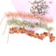 thumbnail image 4 of Xiao Hua Pulsera de cuentas hecha a mano, ideal para hombres y mujeres, con borlas de cristal de piedra natural irregulares y gotas de agua de piedra triturada (amarilla)., 4 of 5