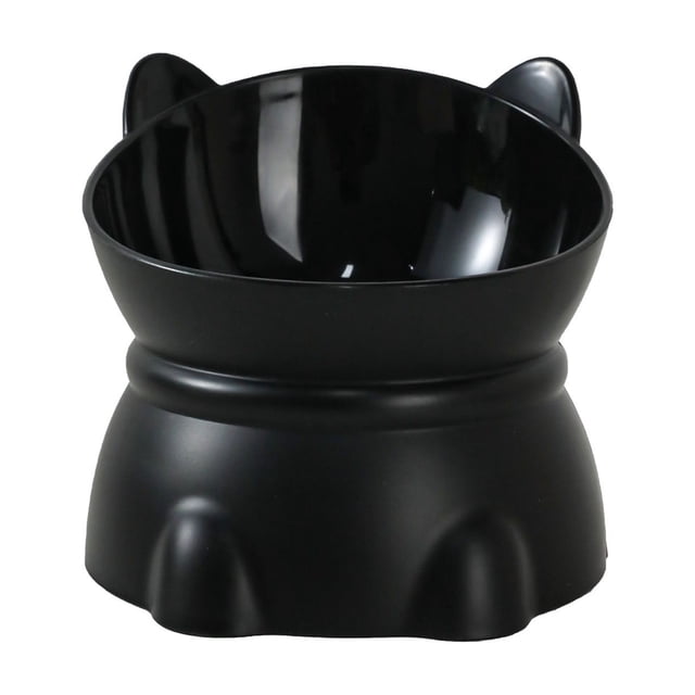 Cat Food Bowls,Large Capacity Cat Food Bowl, Cute Elevated Drinking Dish for Neck Protection