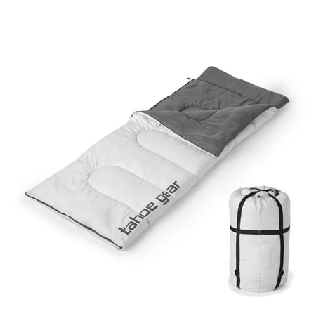 Tahoe Gear 30 Degree Rectangular Lightweight Portable Sleeping Bag with