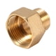 thumbnail image 5 of Adaptador reductor de buje hexagonal de montaje de tubería de agua de latón de 1 pieza 1/2 BSPT macho a 3/4 rosca hembra BSPT para conector rápido de gas de agua tubería Reductor, 5 of 8