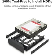 TERRAMASTER D4-320 External Hard Drive Enclosure - 4bay USB 3.2 Gen2 10Gbps Type-C USB Storage Hot Swappable Plug and Play (Diskless)
