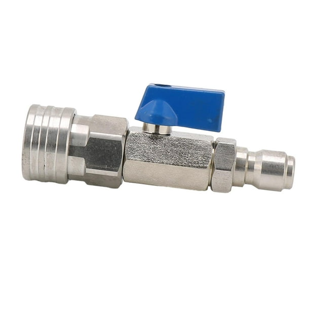 Kit de válvula de descarga para hidrolavadora de alta presión de 3/8 o 1/4 de pulgada de acero inoxidable 3 8 pulgadas