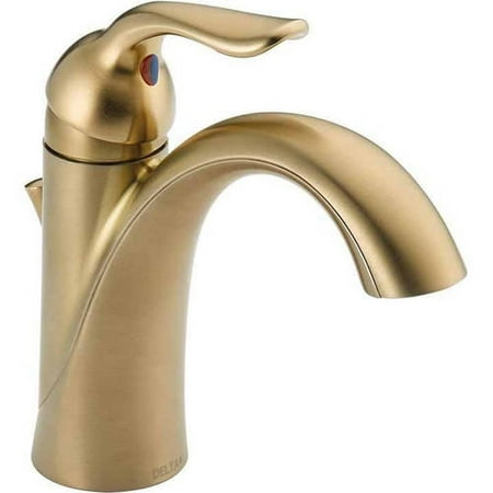 Bronze Ashfield Drain Assembly - Delta Lahara Single Hole Lavatory Faucet, Available in Various Colors